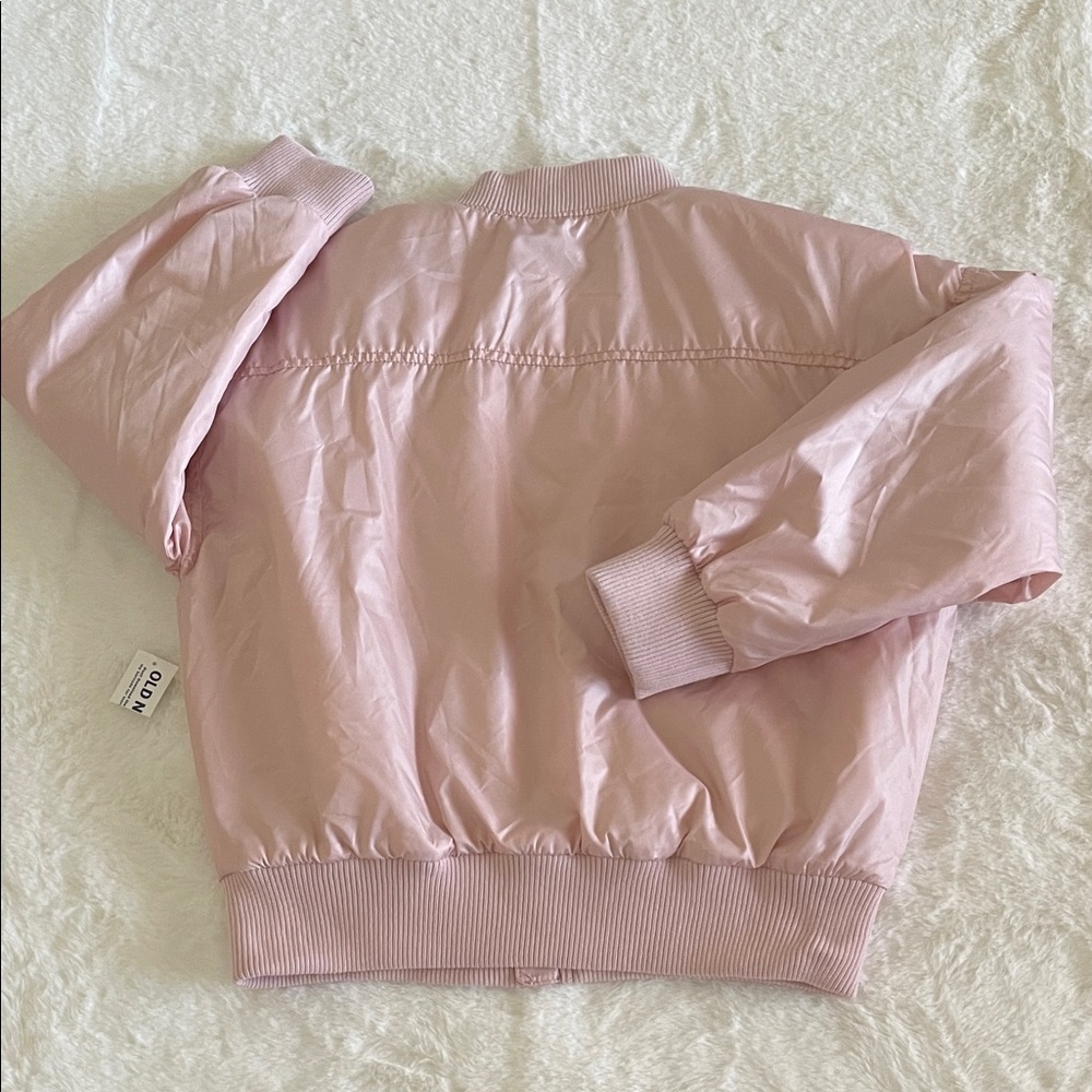 Old Navy Light Pink Kids Bomber Jacket SZ 8 NWT - Picture 5 of 5